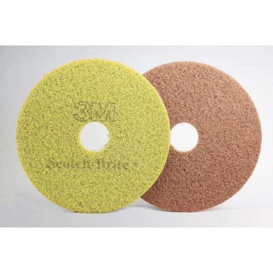 3M™ Scotch-Brite™ Diamond Machinepad Oker - Vloerreinigingspads