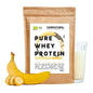 Biologische weiproteïnepoeder banaan