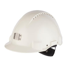 3M™ veiligheidshelm, uvicator, ratelsluiting, ventilatie, kunststof zweetband, lamphouder, wit, G3000NUV-10-VI | Pak (1 stuk)