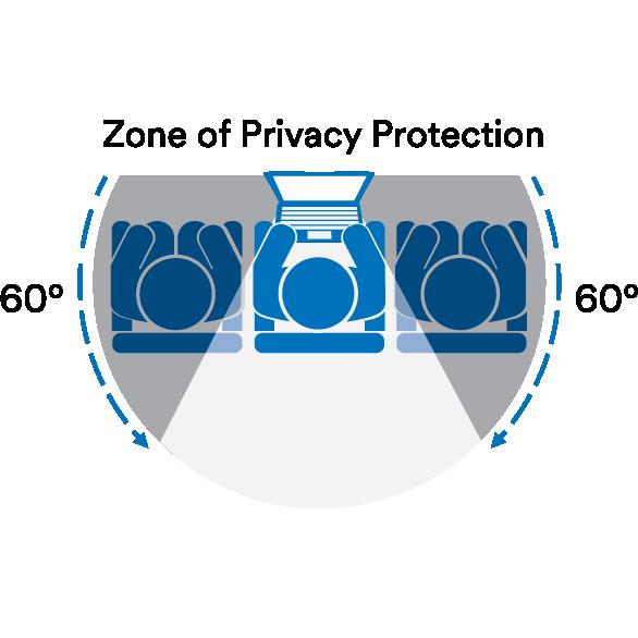 3M™ Privacyfilter voor helder scherm voor 14-inch laptop, 16:10, BP140W1B | Pak (1 stuk)